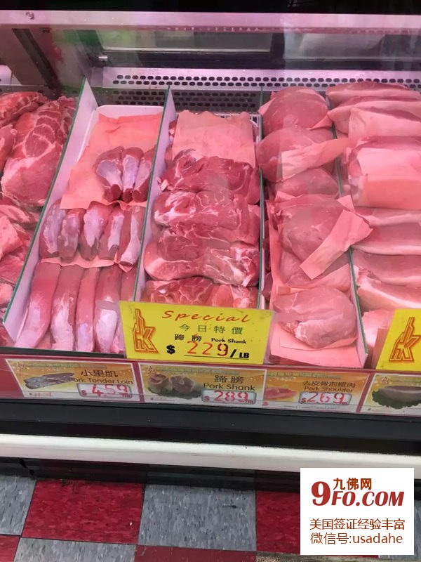 美国肉价